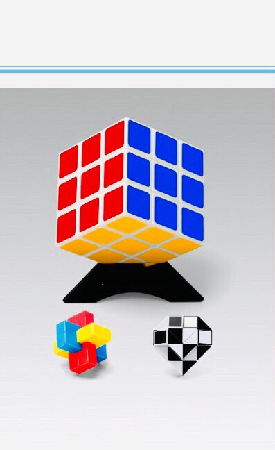 Rubik cube 3 trong 1 6x6 cm vntoy