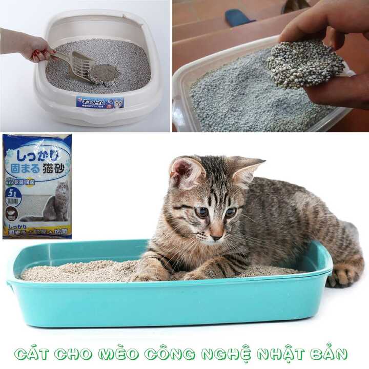 Cát Mèo Nhật Bản GAGETTE CAT hương cafe (bán chạy) - bao 5 Lít (3.8kg) hút 5 lít chất thải mèo – Cát Vệ Sinh Cho Mèo - Cát Cho Mèo Cưng