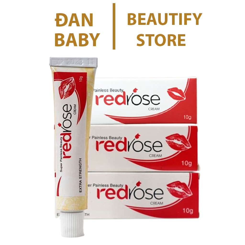 Kem ủ tê red rose chính hãng dùng phun xăm mày môi mí