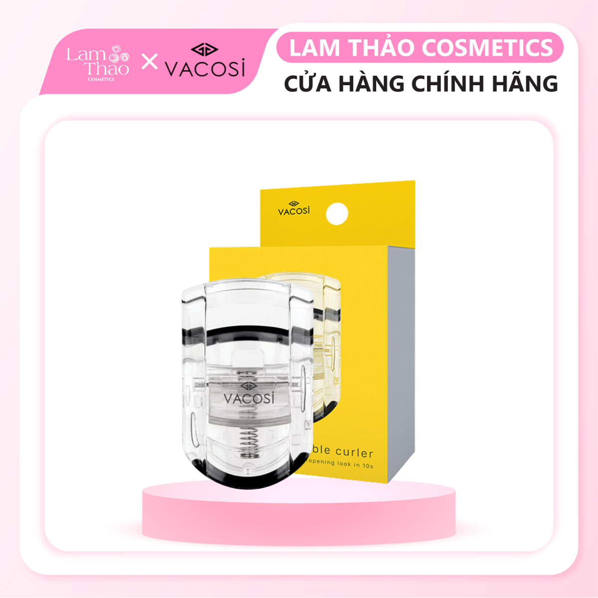 Bấm Mi Mini Vacosi Mini Portable Curler