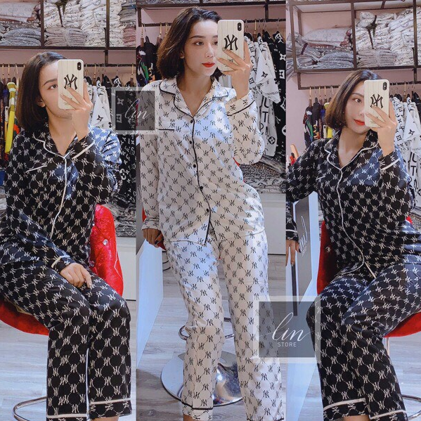 [ Thế Trình Store ]💝 SIÊU SALE FOR MEN 💝 Bộ Đồ Ngủ Dài Tay Chất Kate Bộ Pijama Lụa Dài Tay Phù Hợp Cả Nam Và Nữ