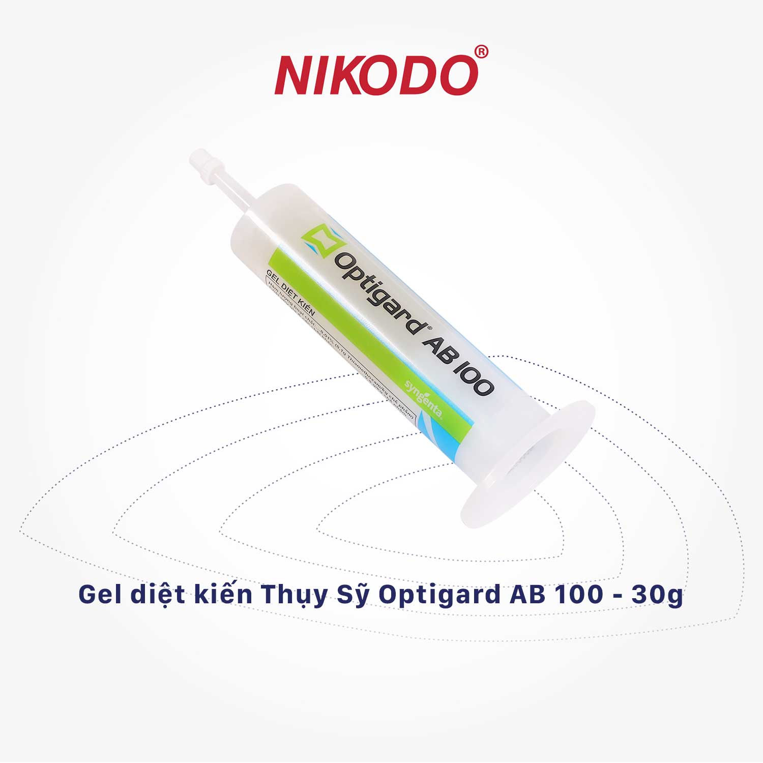 Thuốc diệt kiến sinh học Optigard AB 100 Syngenta Thụy Sĩ - Dạng gel, tuýp 30g