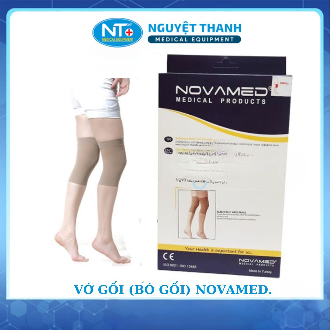 Vớ Đầu Gối (Bó Gối) Novamed  - Hỗ Trợ Điều Trị Suy Giãn Tĩnh Mạch Vùng Gối Hiệu Quả.