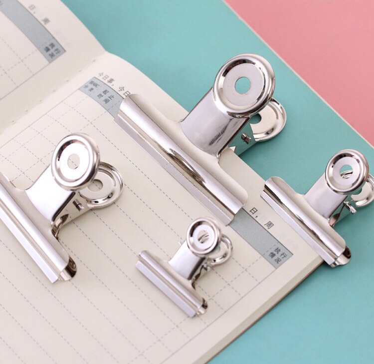 Kẹp Sắt to, kẹp Tài Liệu, Kẹp chứng từ to, Kẹp Giấy Kim loại 31mm, kẹp tân tiến hàng chất lượng
