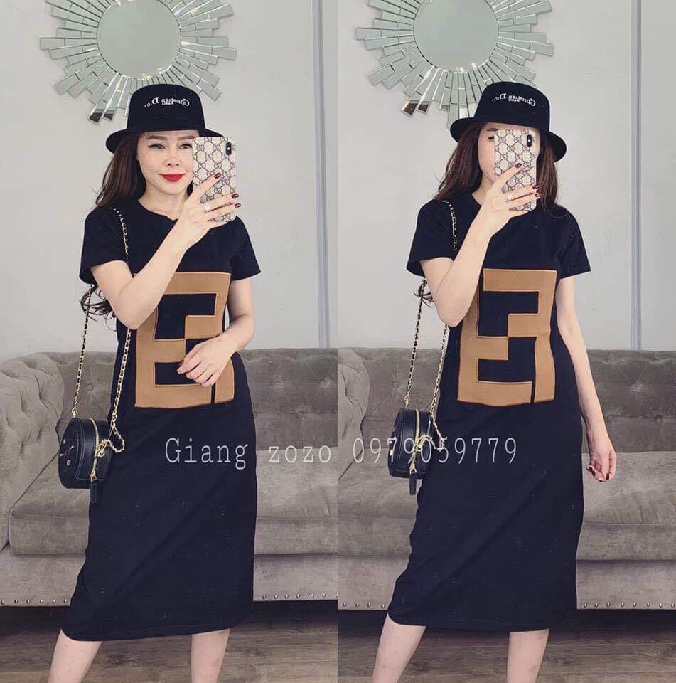 Đầm nữ dáng suông ff form đại ngoại cỡ