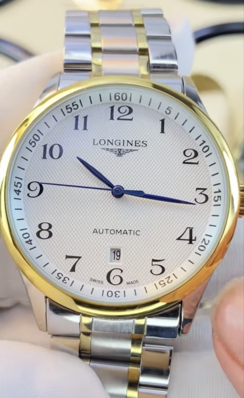 Đồng hồ nam longines máy cơ cao cấp, bảo hành 24 tháng