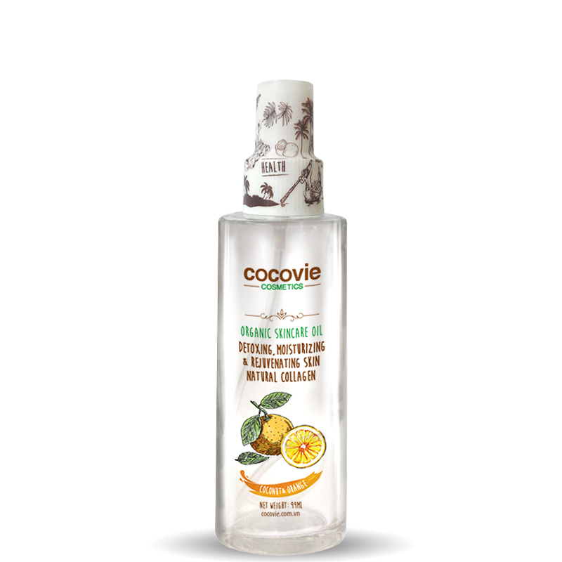 HCMDẦU DỪA DƯỠNG THỂ HƯƠNG CAM HỮU CƠ COCOVIE 100ML
