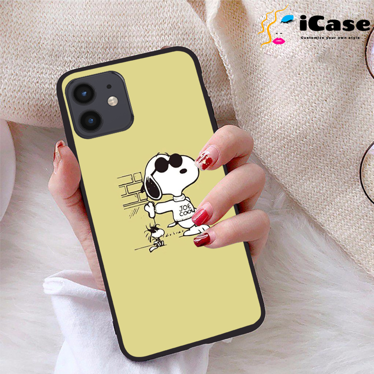 Ốp lưng iphone 12 viền dẻo tpu bst snopy