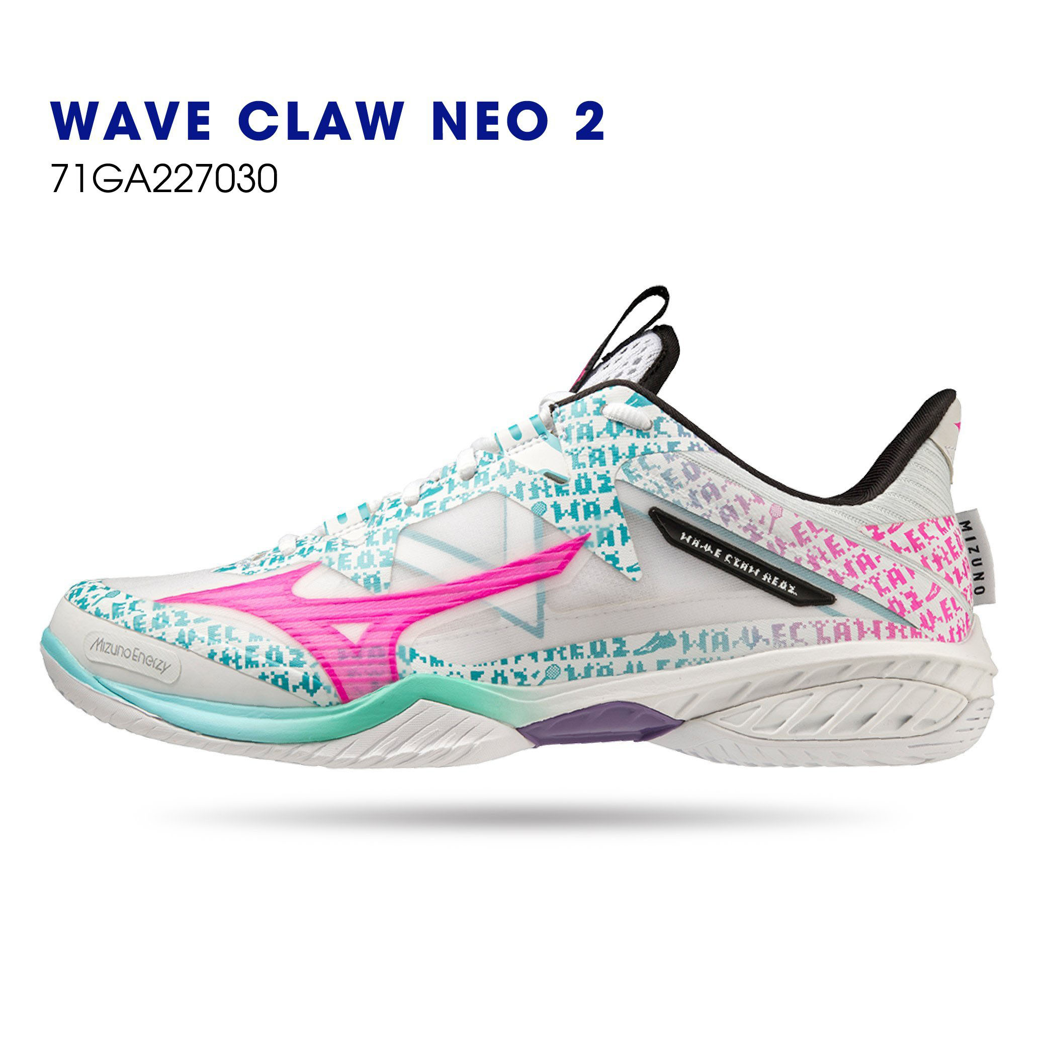 Giày cầu lông Mizuno Wave Claw neo 2 chính hãng chuyên nghiệp cho cả nam