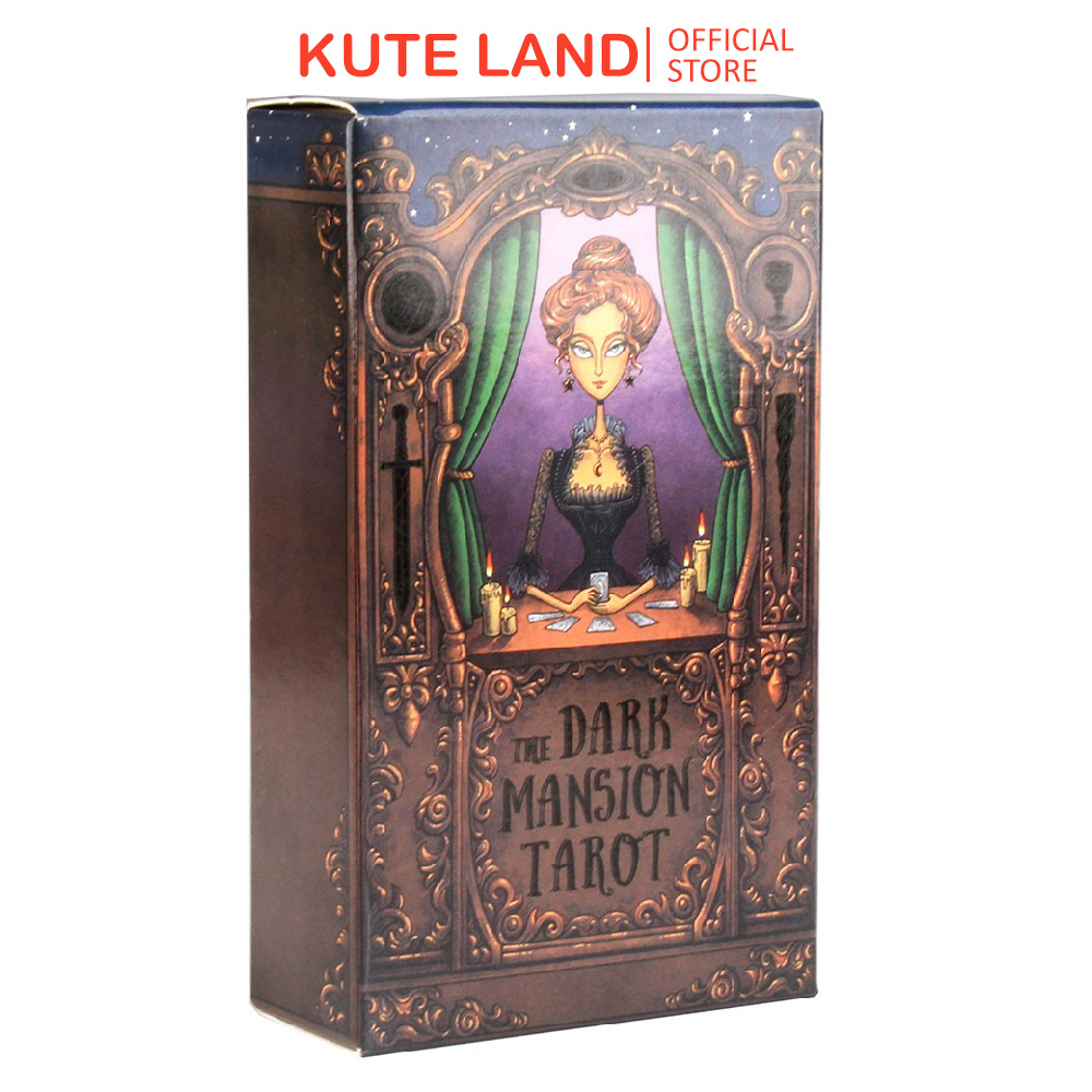 Bộ Bài Dark Mansion Tarot Bí Ẩn Từ Lâu Đài Đen Tối