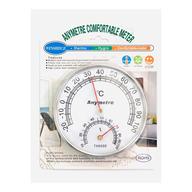 Nhiệt ẩm kế TH600E Anymeter đo nhiệt độ và độ ẩm phòng
