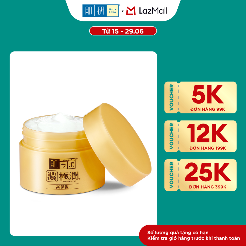 Kem dưỡng ẩm dạng gel Hada Labo Koi-Gokujyun Perfect Gel 100g