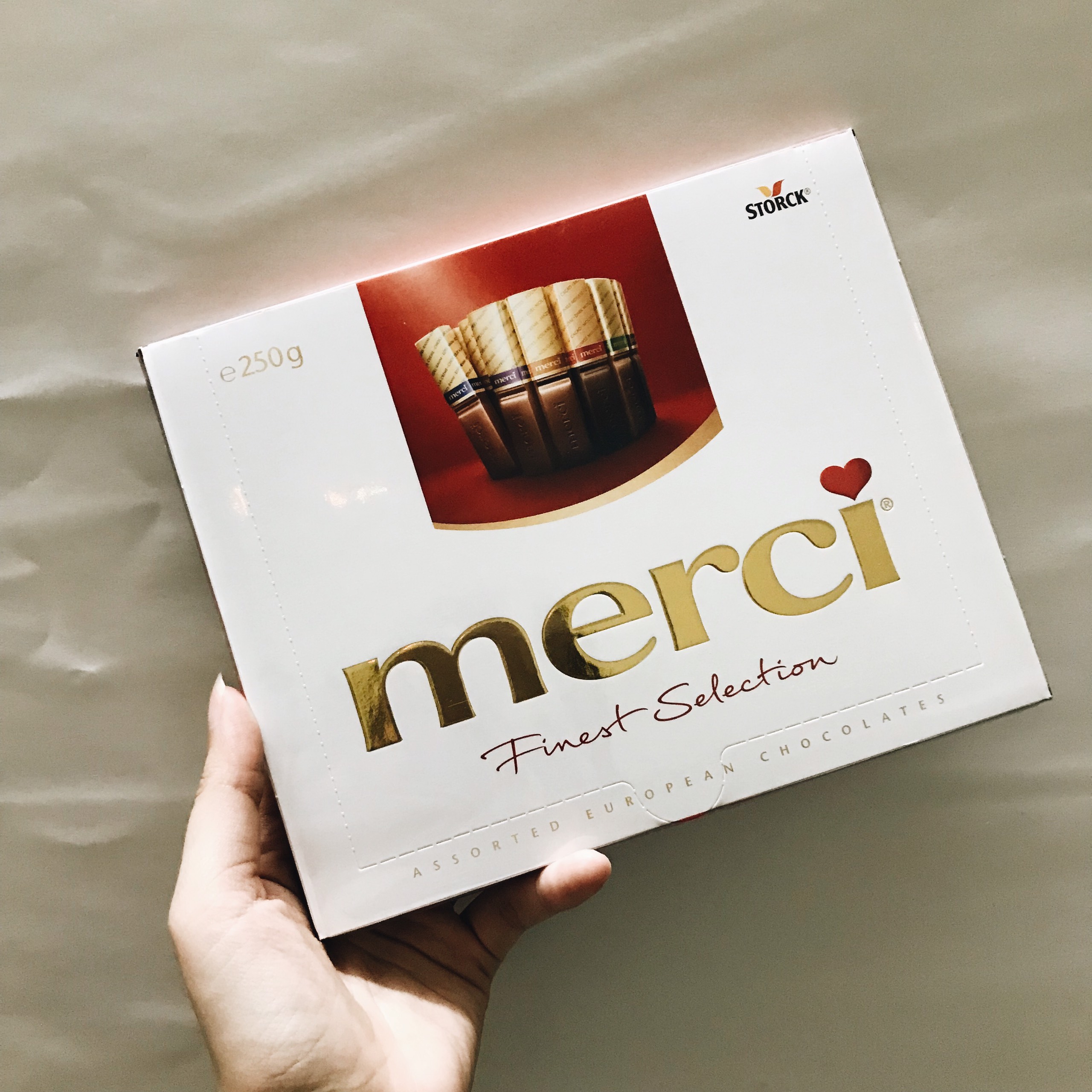 Socola Merci Finest Selection Hộp 250g