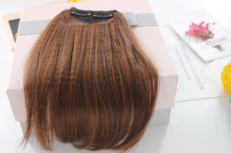 Tóc giả độn phồng đỉnh đầu, kẹp phồng đỉnh đầu K01 35cm,  tóc giả nữ