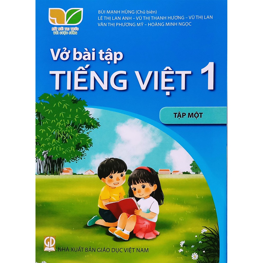 Sách Vở bài tập Tiếng Việt 1 tập 1 ( Kết nối tri thức)+ Bán kèm 1 quyển Bé tập tô màu