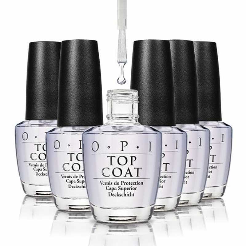 SƠN MÓNG TAY TOPCOAT OPI NẮP ĐEN - SƠN BÓNG OPI LOẠI 1