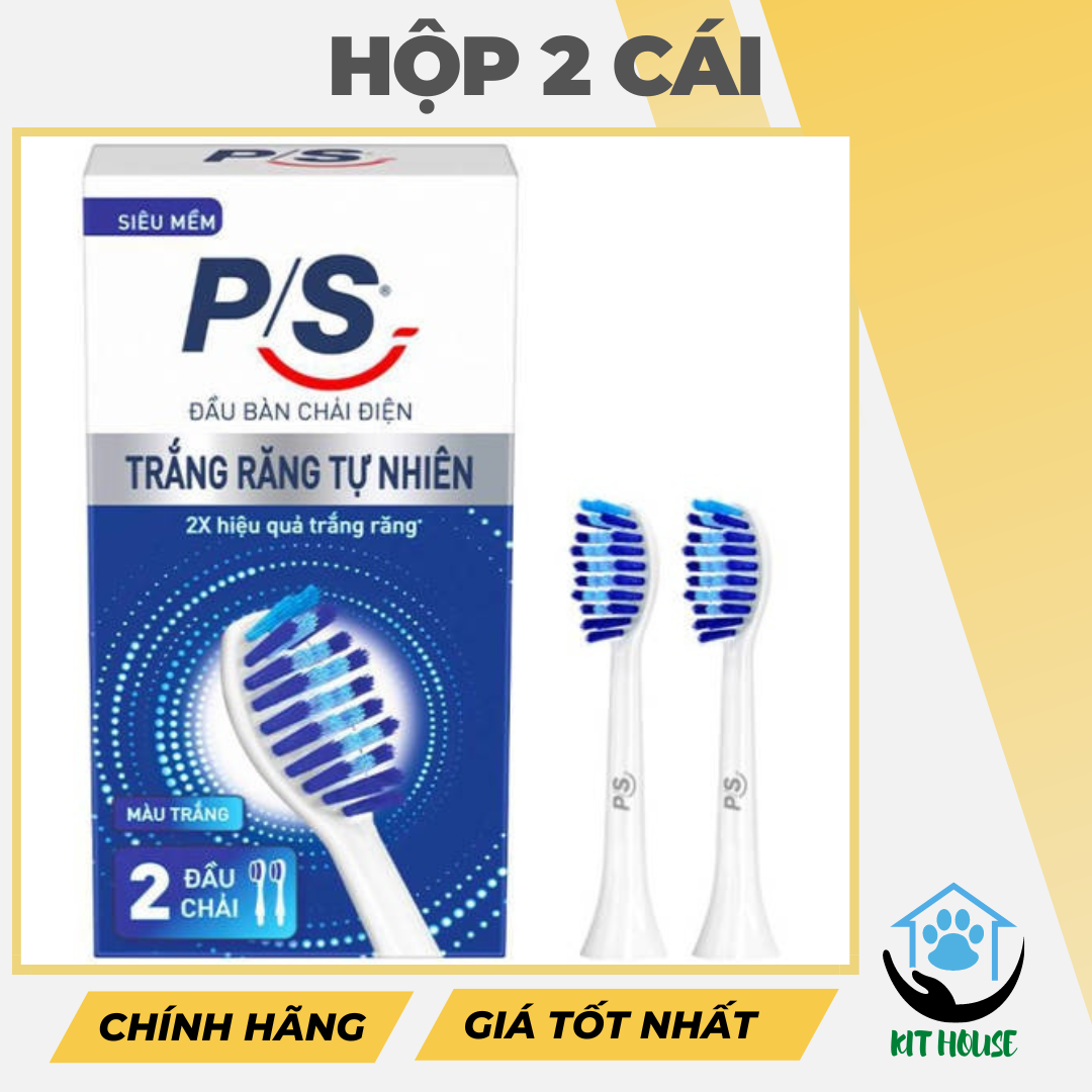 [HCM GIAO 2H]Bộ 2 đầu bàn chải điện P/S S100 Pro