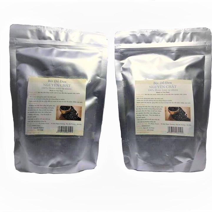 Combo 2 bịch bột đỗ đen Vũ Phát- 500 gam/bịch