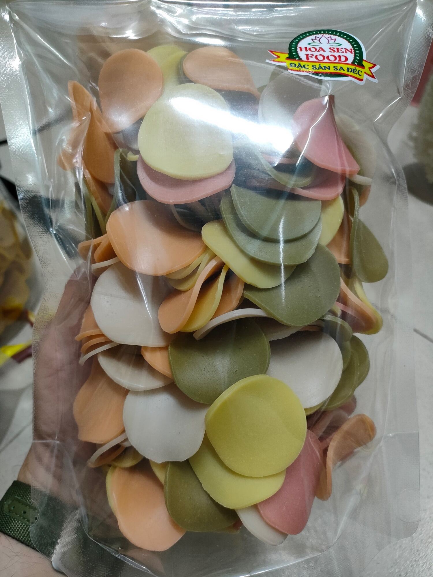 Bánh phồng tôm rau củ 500g