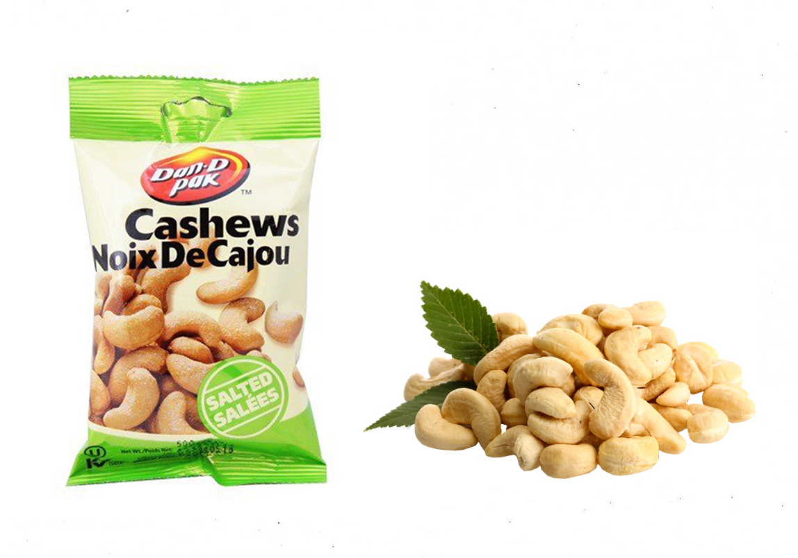 Hạt điều bóc vỏ có muối Dan D Pak 50gr