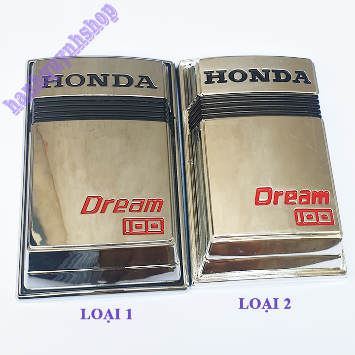 Mặt Nạ Xe Dream Thái Nhựa ABS Mạ Crom Màu Trắng Bạc