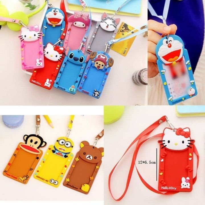 Dây Đeo Thẻ Học Sinh Bao Thẻ Bao Đựng Thẻ Học Sinh Sinh Viên Văn Phòng Dây Bao Thẻ Hình Thú Cute Dễ Thương