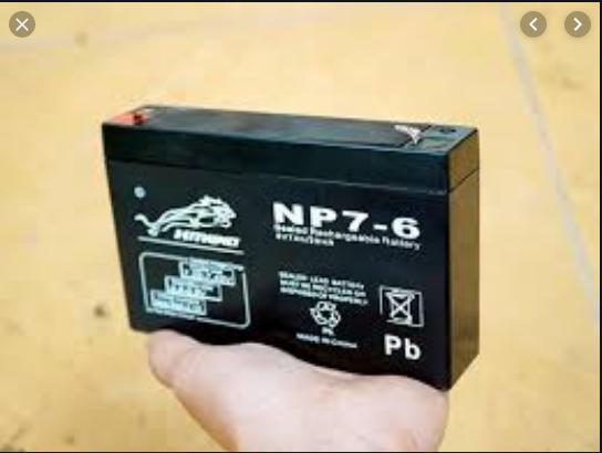 BÌNH ẮC QUY 6V/7AH CHO CÁC THIẾT BỊ , Ô TÔ VÀ XE MÁY TRẺ EM