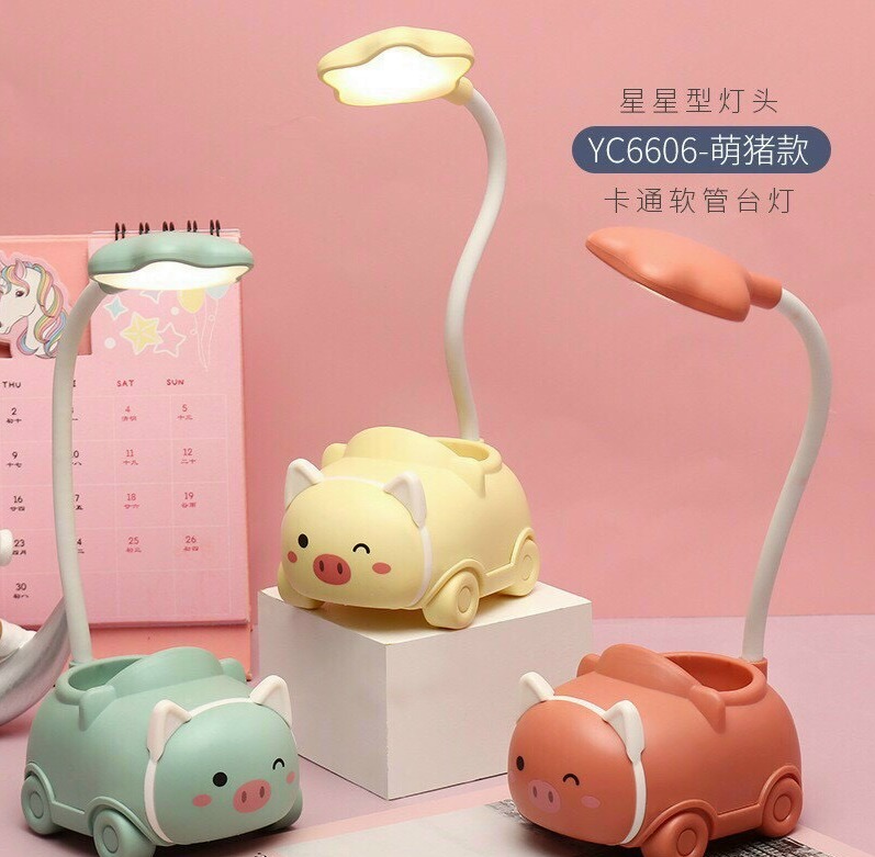 Đèn học tích điện hình thú cute siêu ngộ nghĩnh