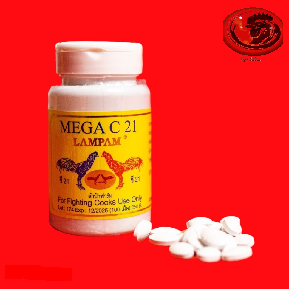 MEGA C21 - Nở cơ, tăng bo, bồi bổ gân cốt cho gà 100 VIÊN