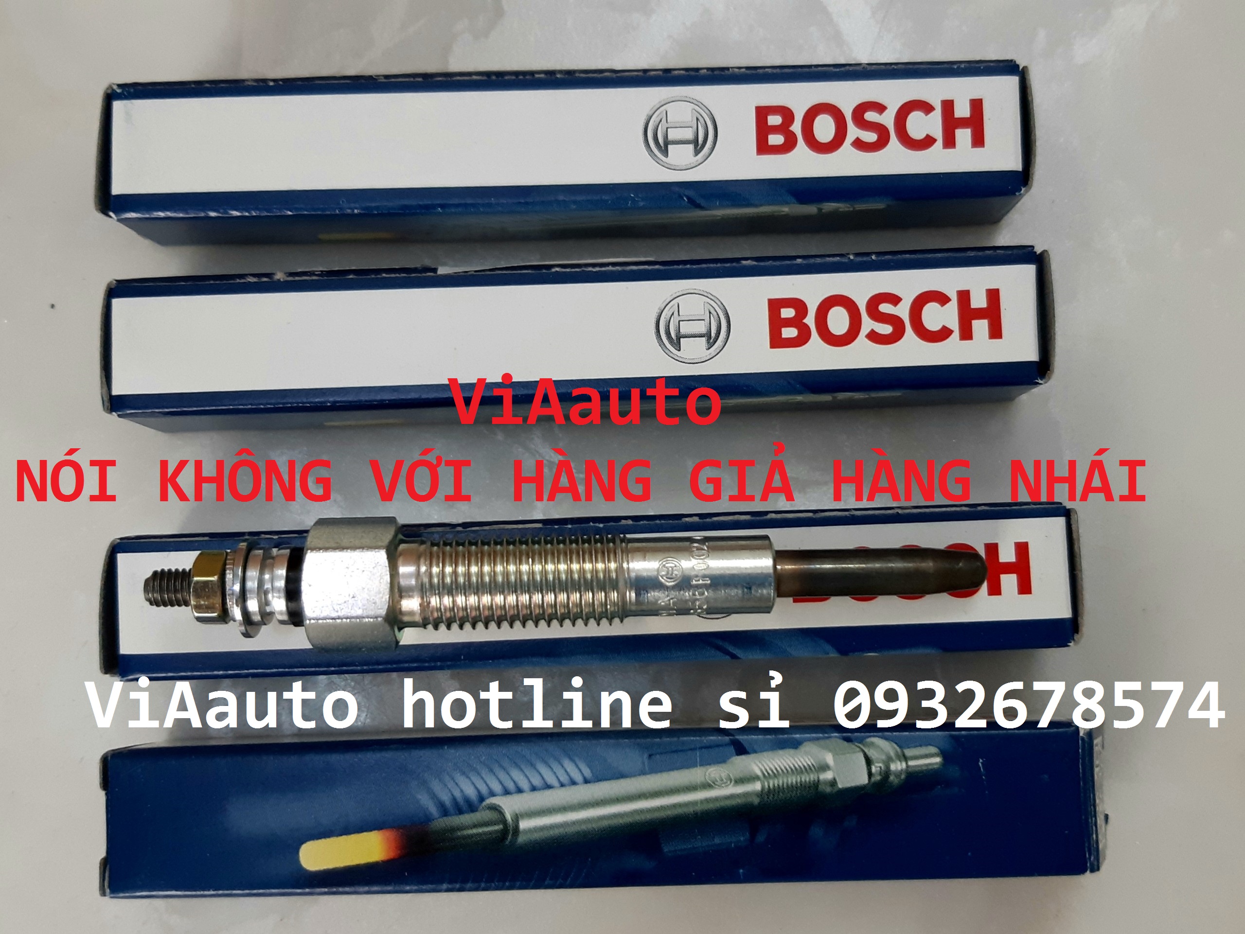 4 Bugi sấy, bugi xông F002G50079 Made in India
