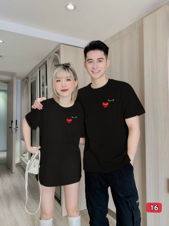 [Miễn phí giao hàng] áo thun nam cổ tròn tay ngắn in hình trái tim chất cotton xịn cao cấp, full size từ 45kg - 78kg hỗ trợ đổi size khi mặc không vừa phong cách Hàn Quốc thời trang YoungStore TN-11