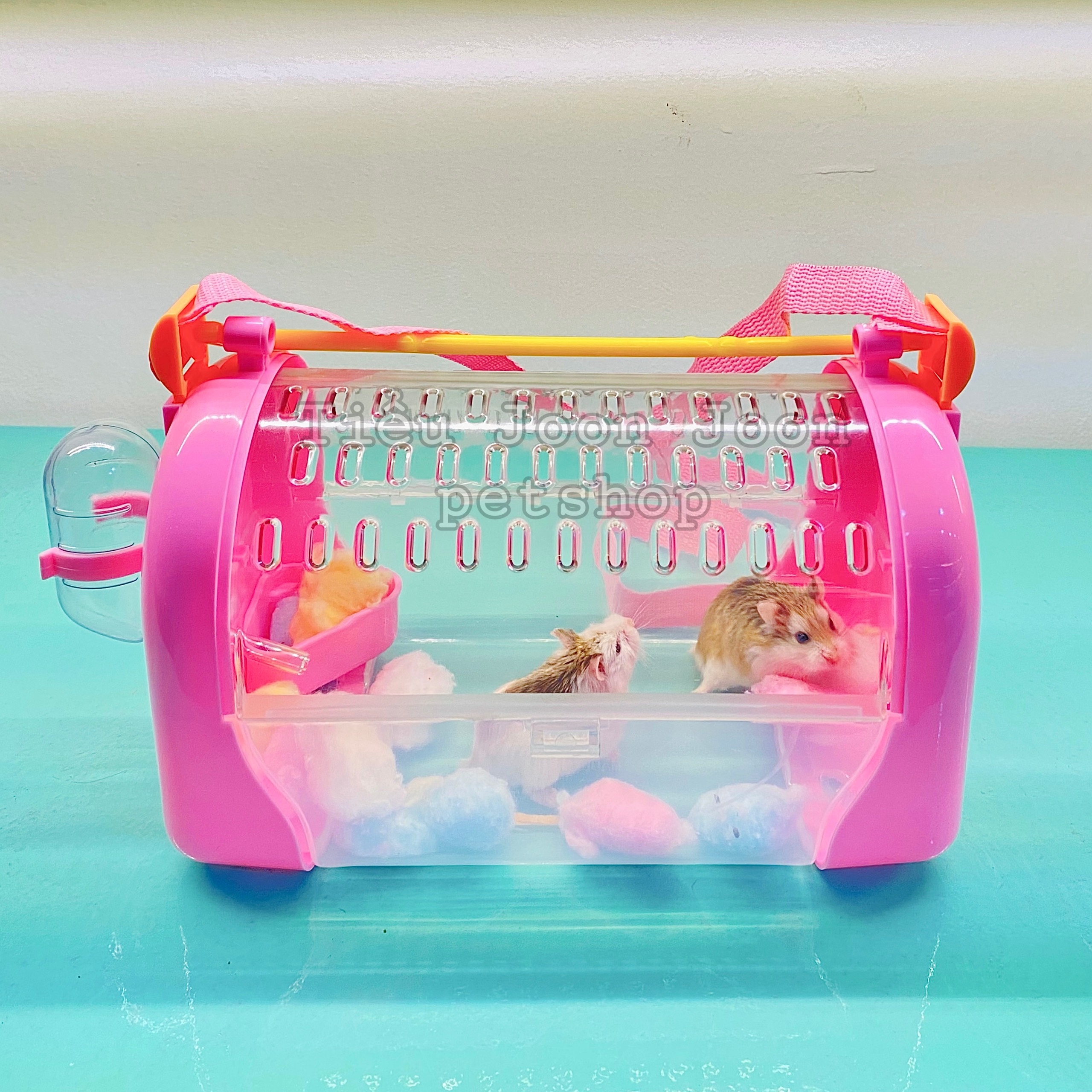 Lồng xách tay ác quỷ - thiên thần - ufo các loại dành cho hamster, sóc, bọ, thỏ