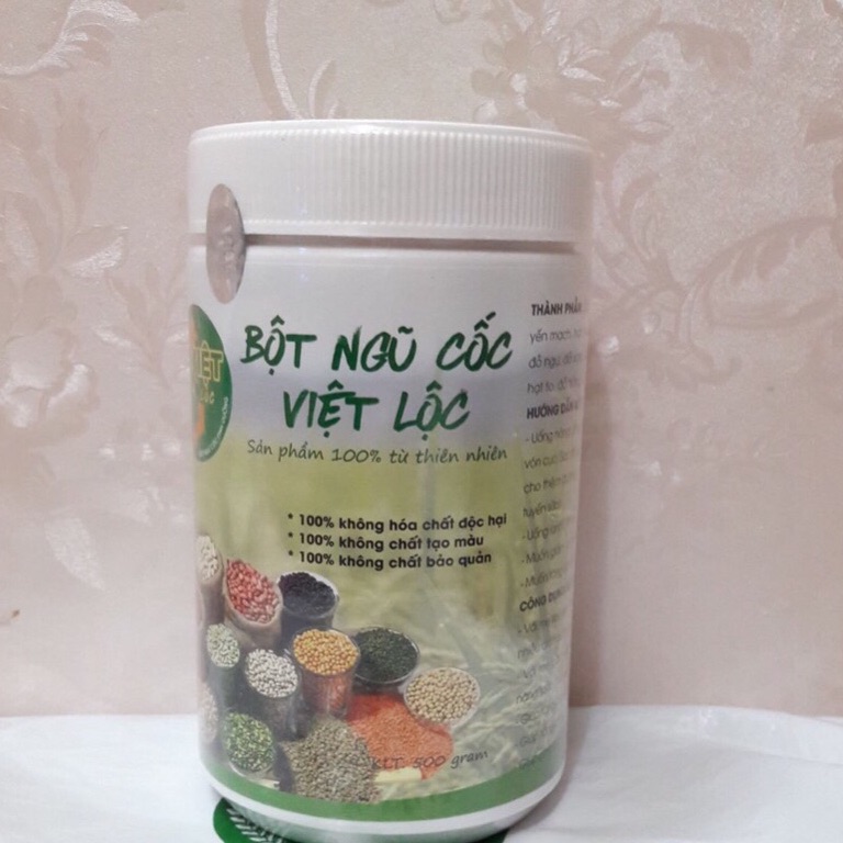 1 hộp bột ngũ cốc việt lộc 500g