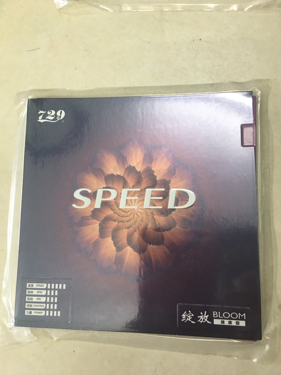 Mặt vợt bóng bàn 729 bloom speed, mặt vợt bóng bàn 729 giá rẻ