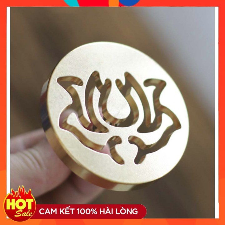 Khuôn tạo hình trầm hương bằng đồng dùng cho lư đồng xông trầm, bộ dụng cụ xông trầm hương bột thích hợp thiền định, yoga, trà đạo