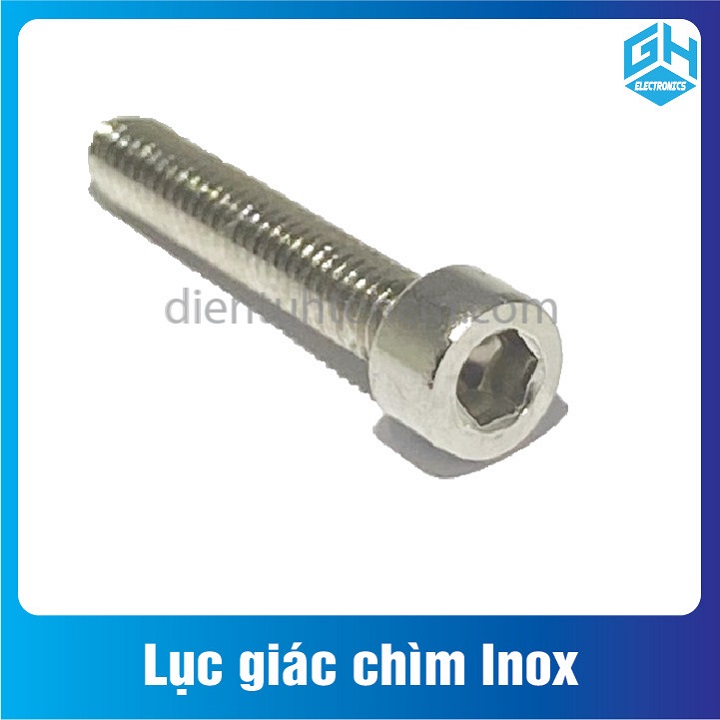 Combo 5 con ốc lục giác chìm inox m3
