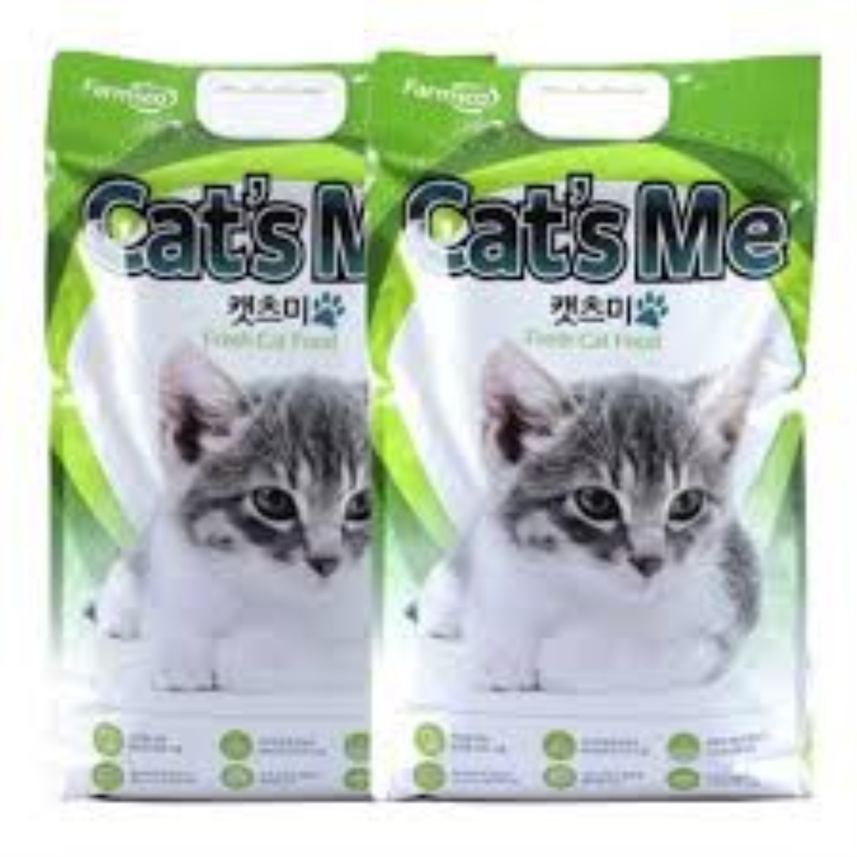 {HOT} [Mã 152FMCGSALE giảm 8% đơn 500K] 1KG Túi Zíp bạc Hạt cho mèo,Thức ăn cho mèo Catsme hàn quốc