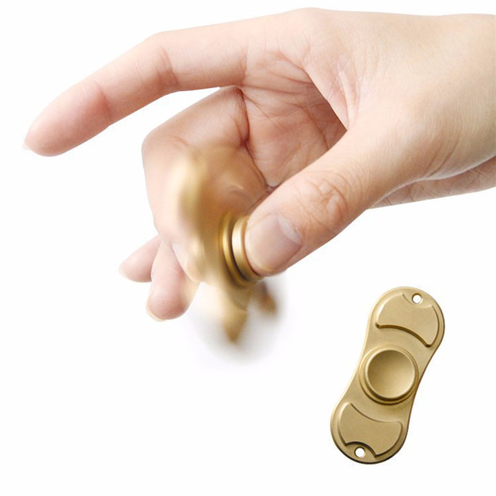 Đồ chơi con quay hồi chuyển Hand Spinner, 2 cánh đồng, giảm stress, căng thẳng, lo âu và bồn chồn - OT0552