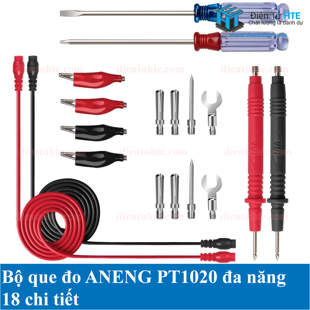 Bộ que đo đa năng aneng pt1020 18 chi tiết kèm 2 tua vít