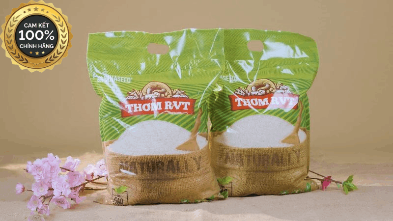 Gạo thơm rvt vinaseed - dẻo thơm