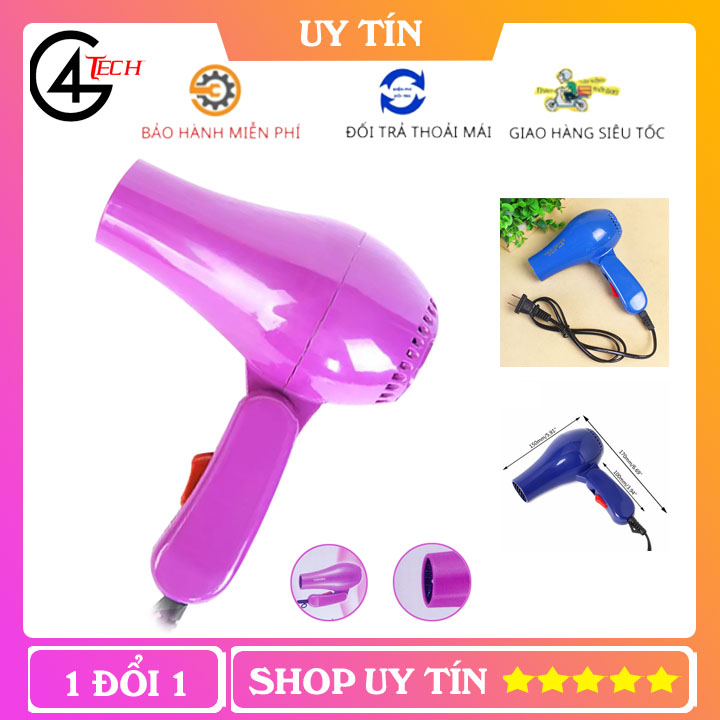 Máy sấy tóc mini gấp gọn, thuận tiện mang đi du lịch TVL010