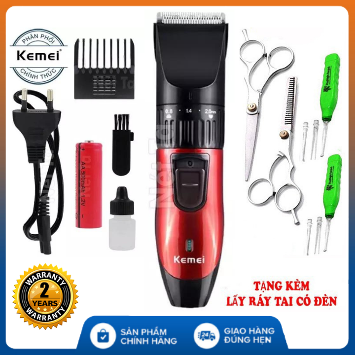 Tông đơ cắt tóc gia đình Kemei KM-730 - sạc điện - tông đơ cắt tóc người lớn , tông đơ cắt tóc kemei , tông đơ cắt tóc loại tốt