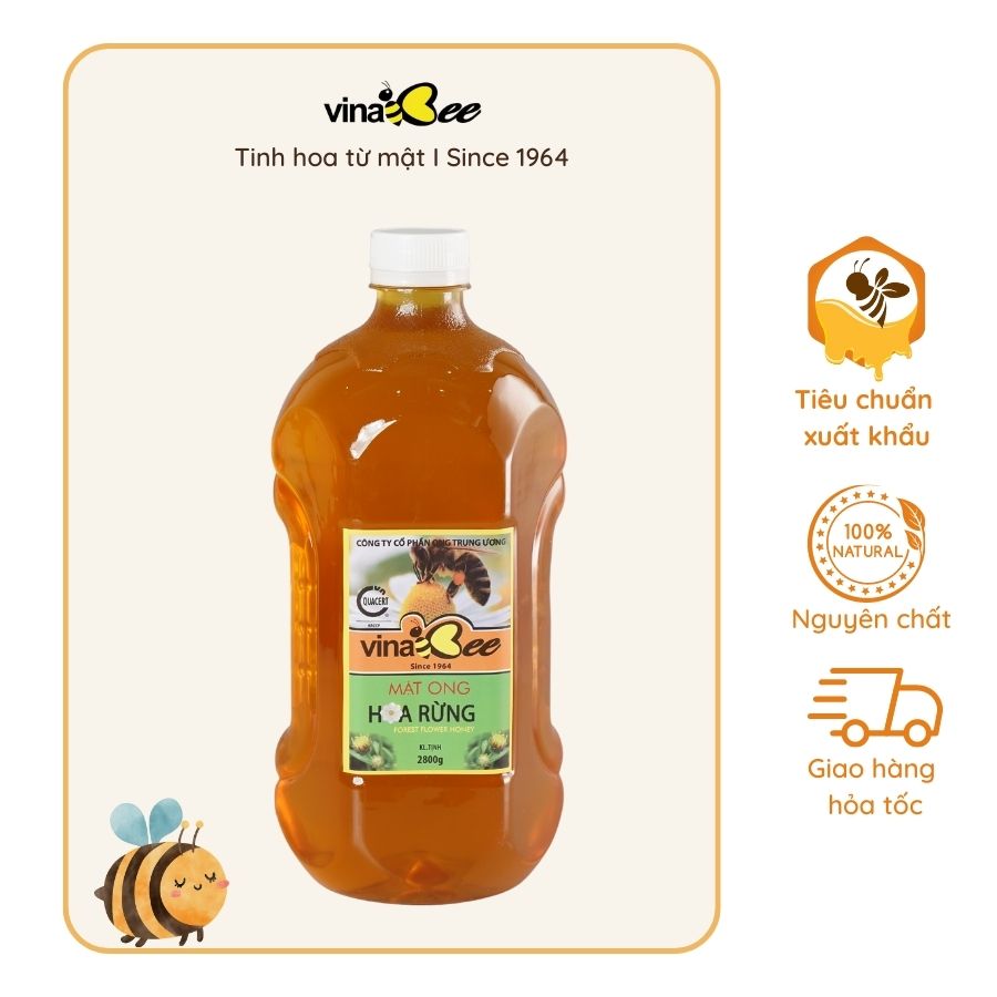 Mật ong hoa rừng 2800g