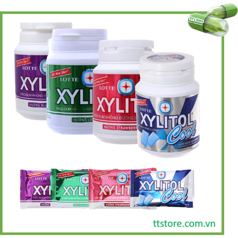 Kẹo gum không đường Lotte Xylitol