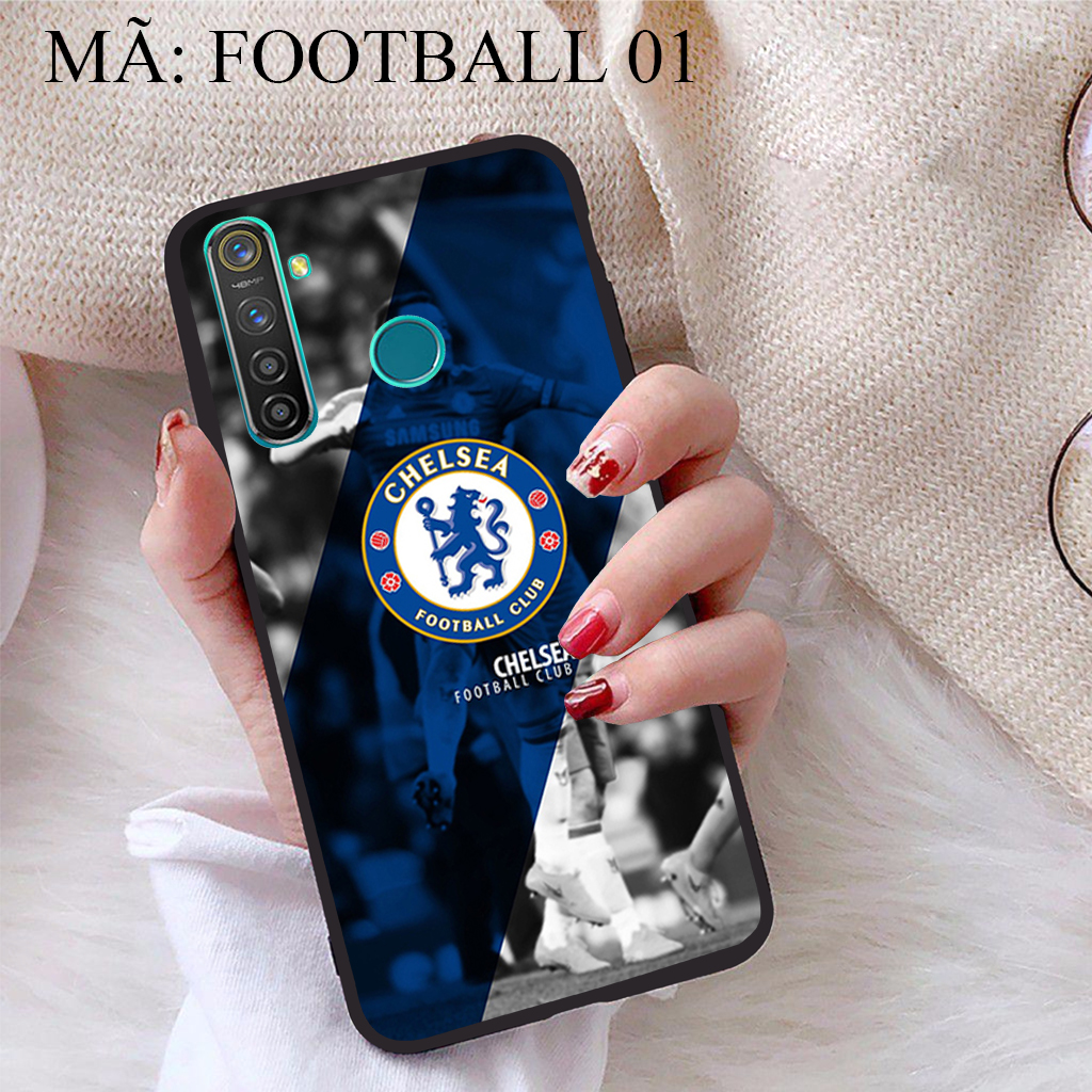 Ốp lưng iCase dành cho Realme 5 Pro viền dẻo TPU BST CLB Bóng Đá
