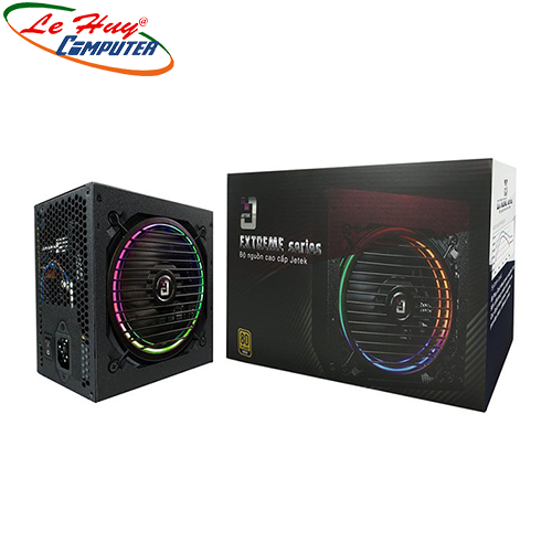 Nguồn máy tính jetek e700 700w led rgb