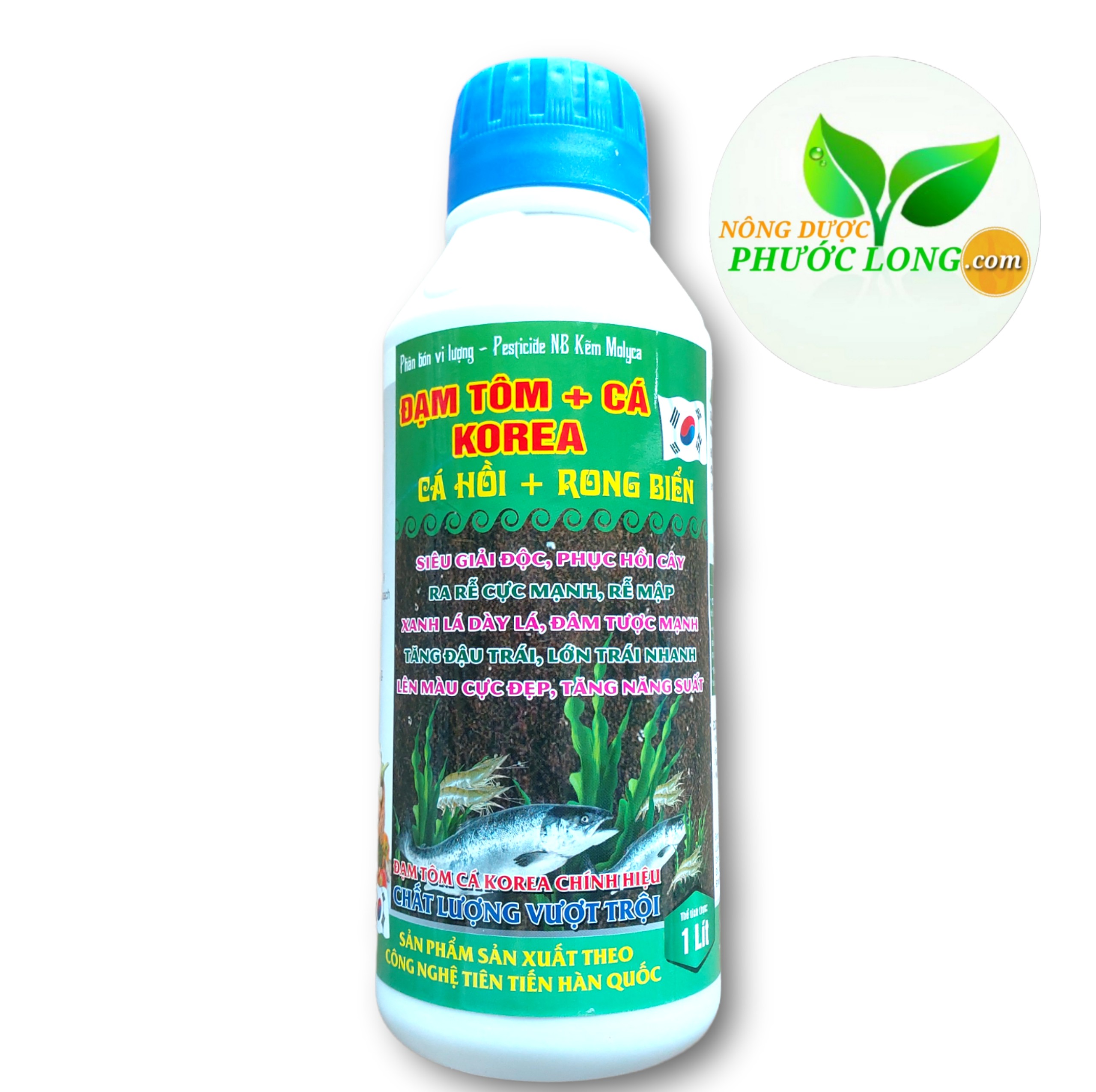 Phân bón lá vi lượng đạm tôm cá