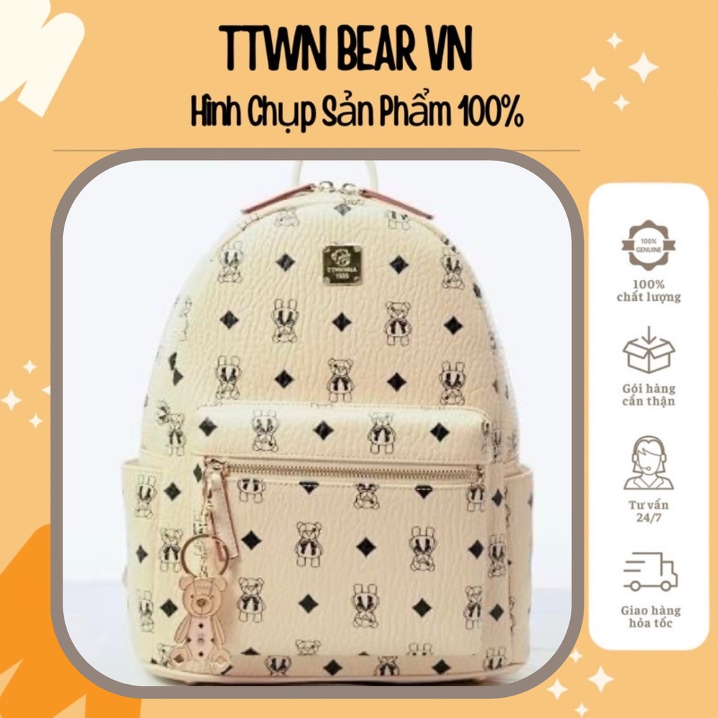 Ttwn bear balo kem tn-2617 size sml- di di lê - sẵn ship