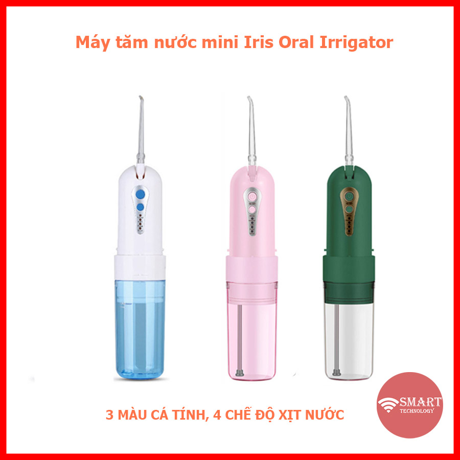 Máy Tăm Nước Vệ Sinh Làm Sạch Răng ORAL IRRIGATOR - Dễ Dàng Thuận Tiện Sử Dụng - Hàng Chính Hãng