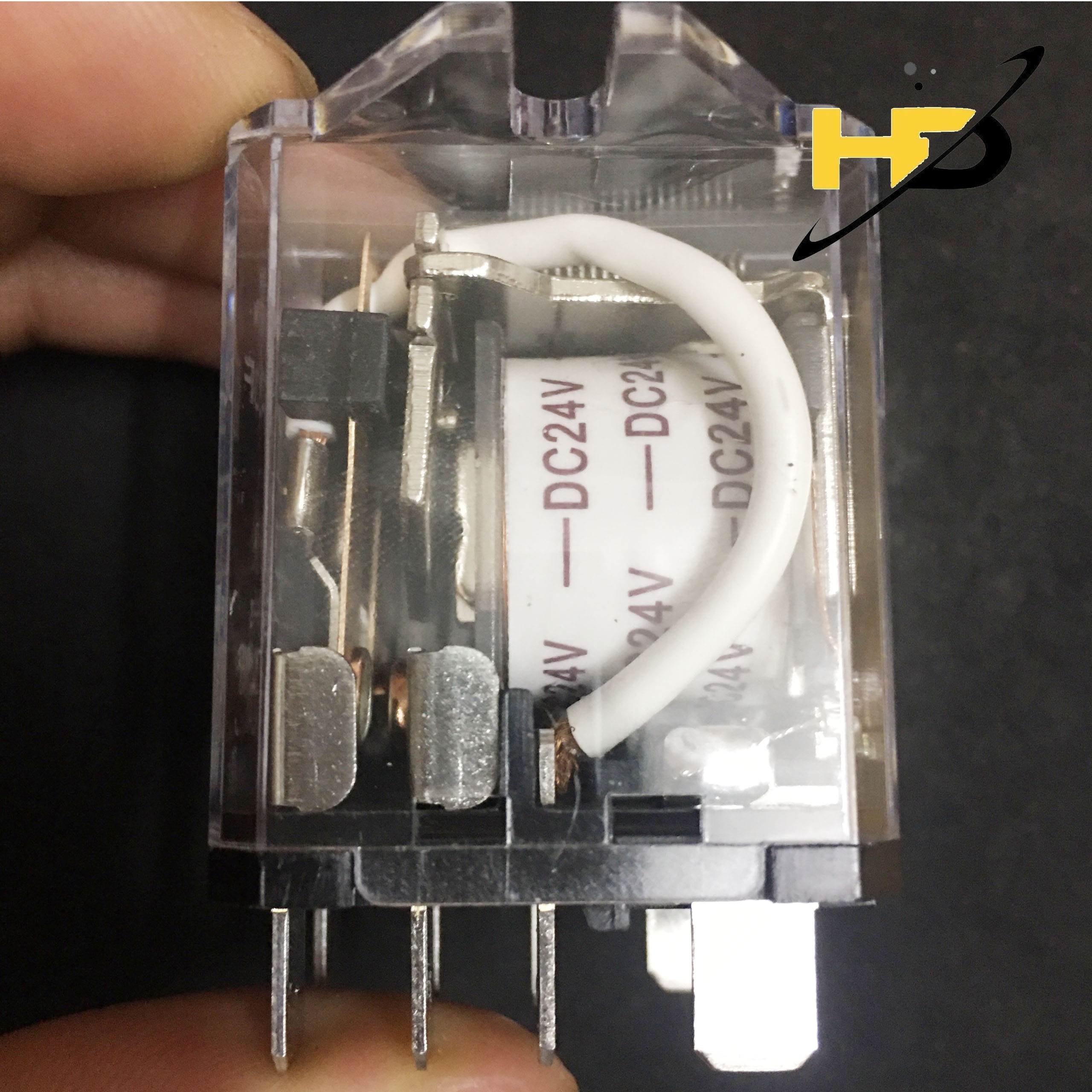 Relay trung gian 30a 24v qianji jqx-30f